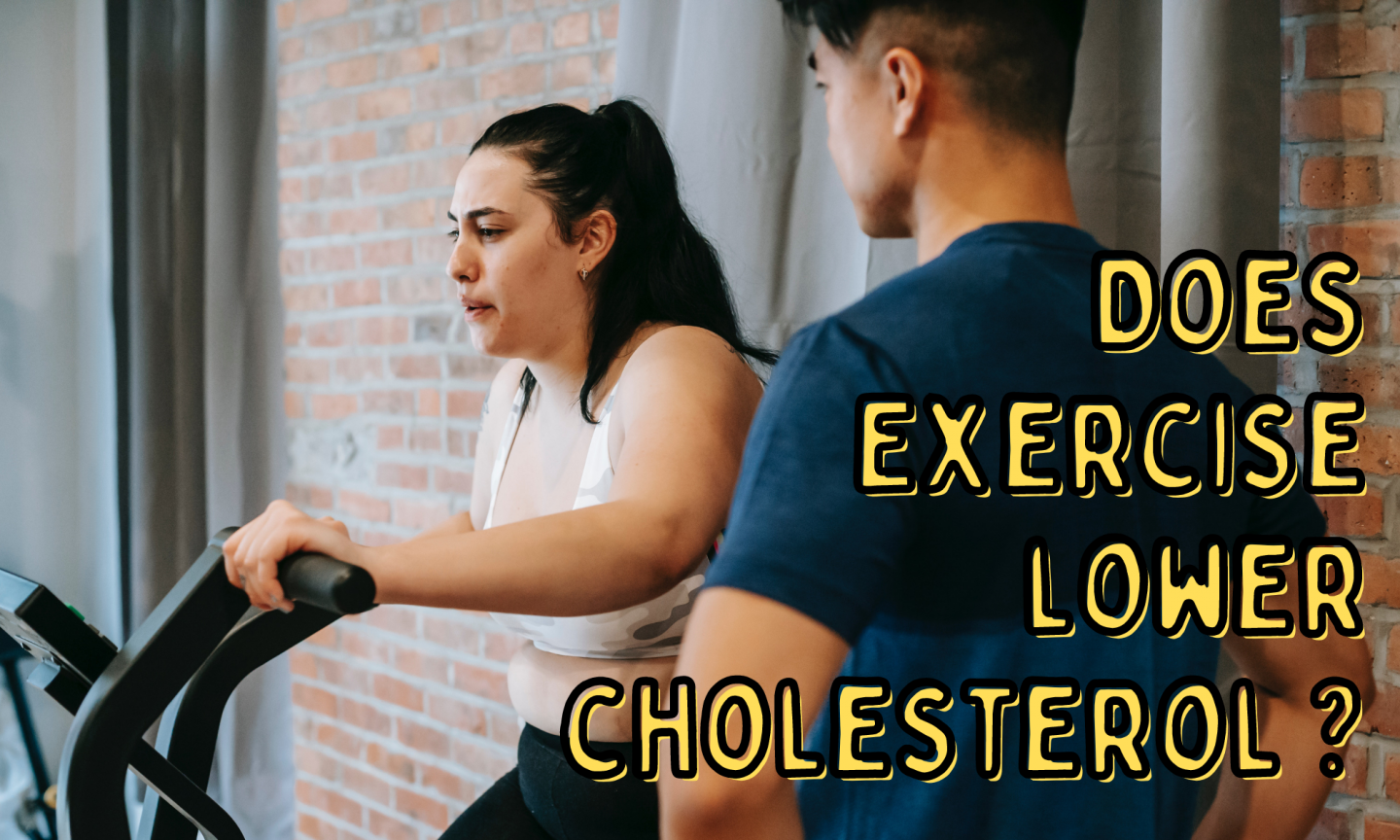 does exercise lower cholesterol?